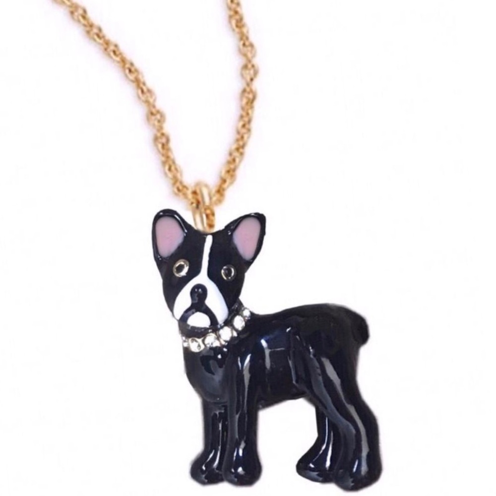 KATE SPADE • Ma Chérie Dog Antoine Statement Necklace - Picture 3 of 5